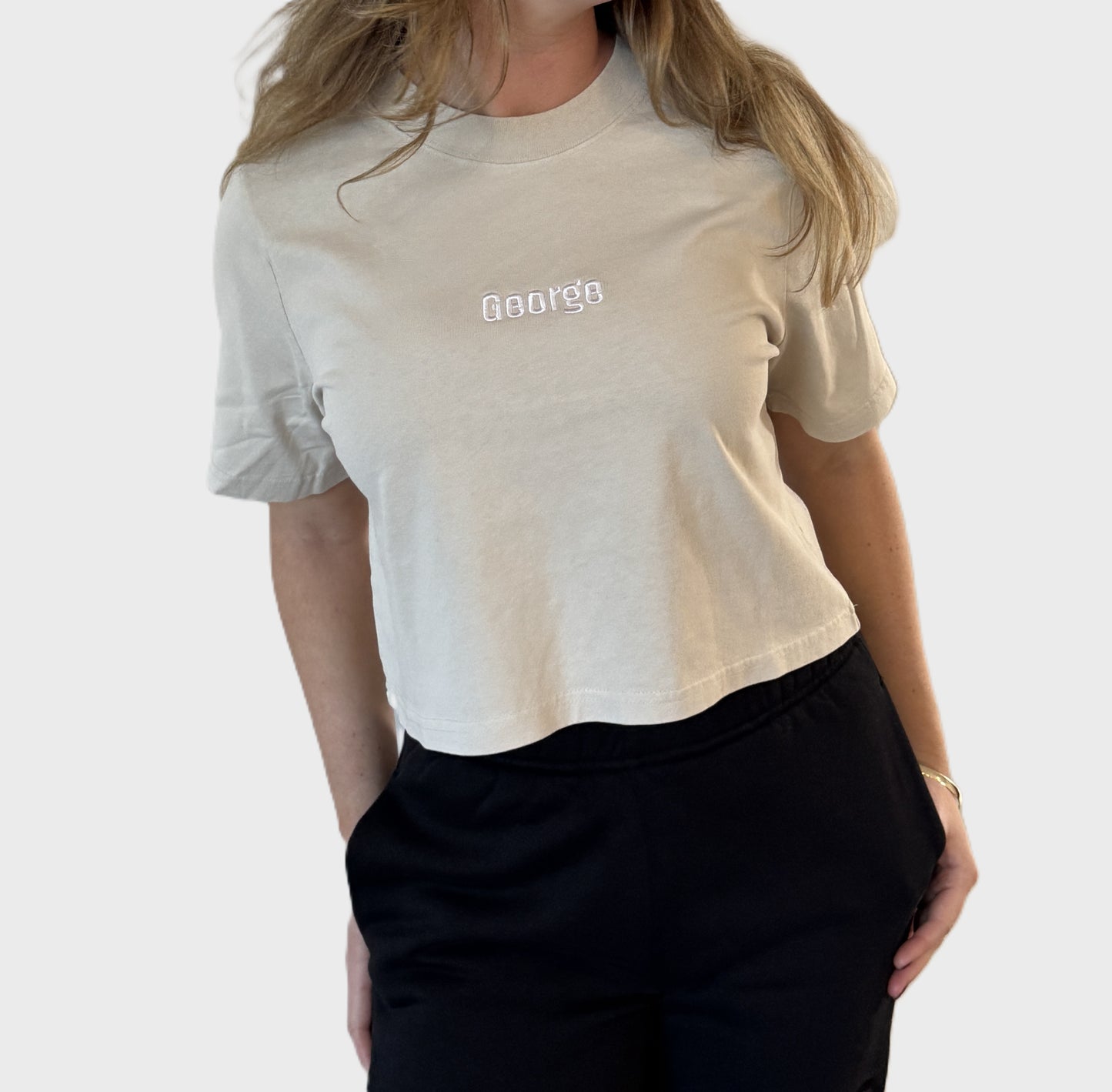 George Original Cropped Tee