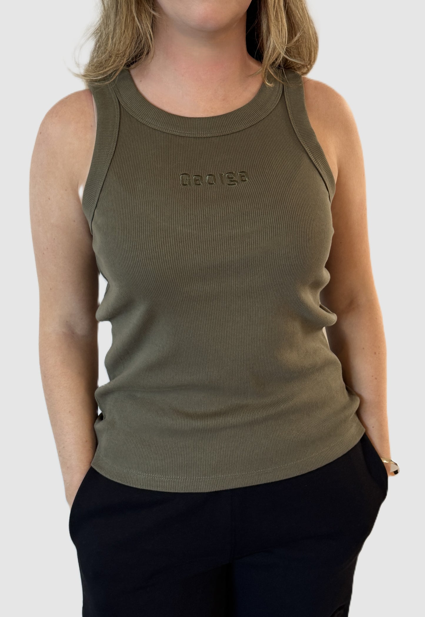 George Original Ribbed Tank